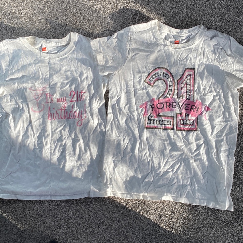 21st birthday t-shirts